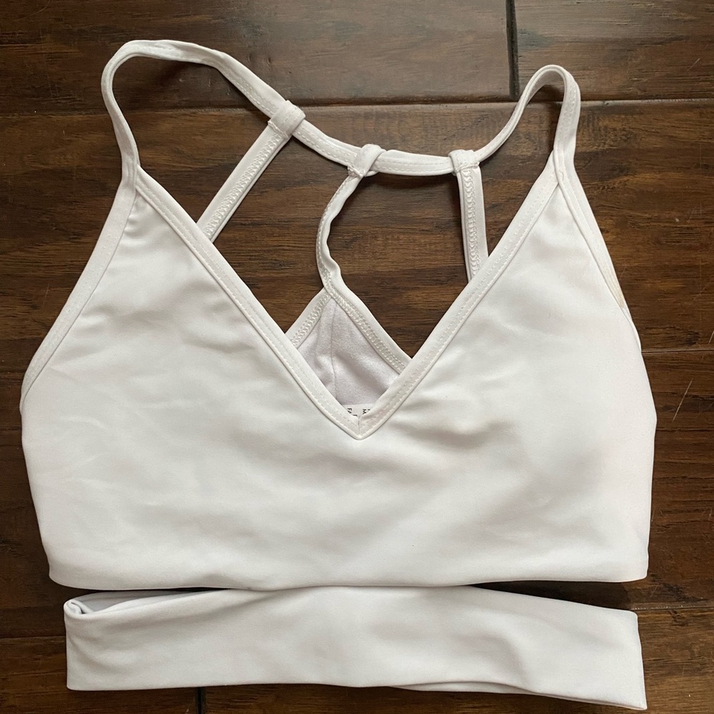Five Dancewear White Sportsbra S